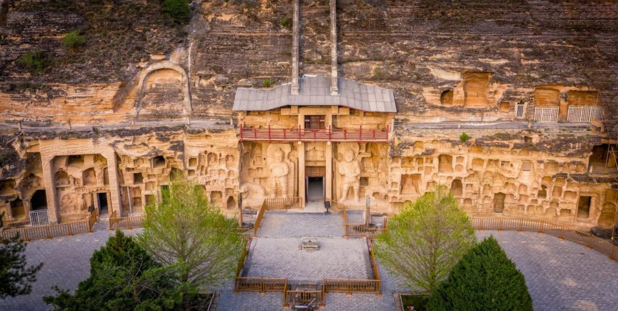 慶陽北石窟寺。甘肅省文旅廳供圖